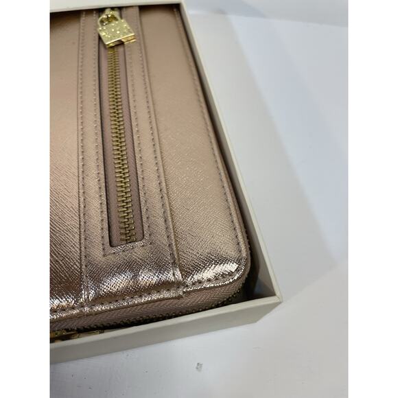 Anna Klein Wallet, Rose Gold, Pink, Pocketbook, Purse New, In Box - Picture 3 of 12